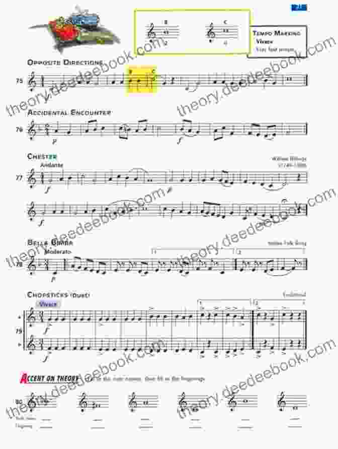 A Baritone Accent On Ensembles: B Flat Trumpet Or Baritone T C 2 (Accent On Achievement)
