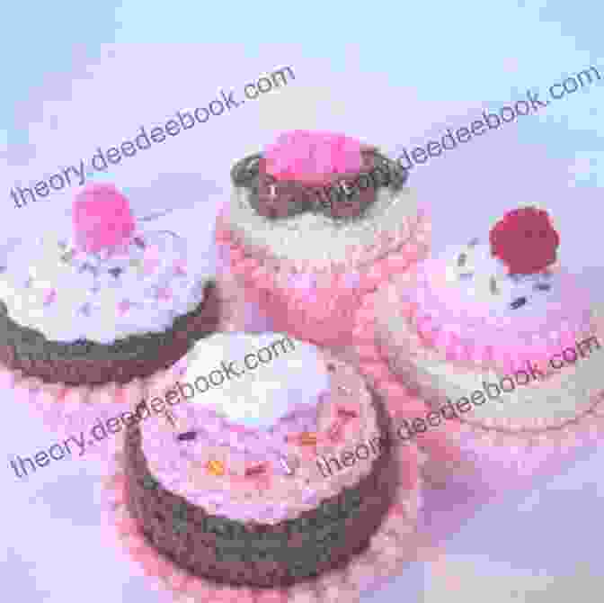A Crocheted Cupcake With Colorful Sprinkles Amigurumi Sweets: Crochet Fancy Pastries And Desserts