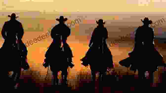 A Group Of Cowboys Riding Horses Through A Desert Landscape The First Of Men: A Life Of George Washington