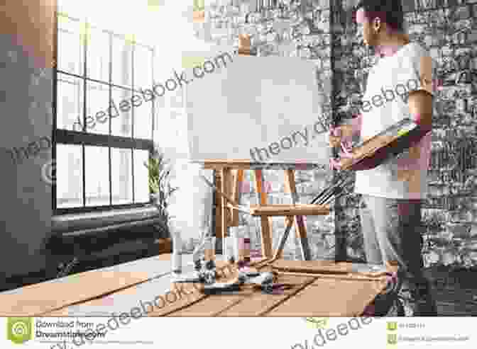 A Painter Standing Before A Blank Canvas, Symbolizing The Potential For Redemption And Renewal Lost Doves (A Risen Novel)