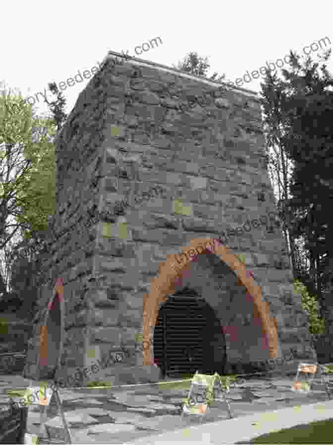 A Photograph Of The Spring City Iron Furnace, A Preserved Historical Landmark That Symbolizes The Town's Industrial Heritage. Spring City And Royersford (Then And Now)