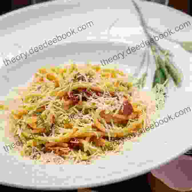 A Plate Of Pasta Carbonara, A Classic Roman Dish When In Rome: Chasing La Dolce Vita