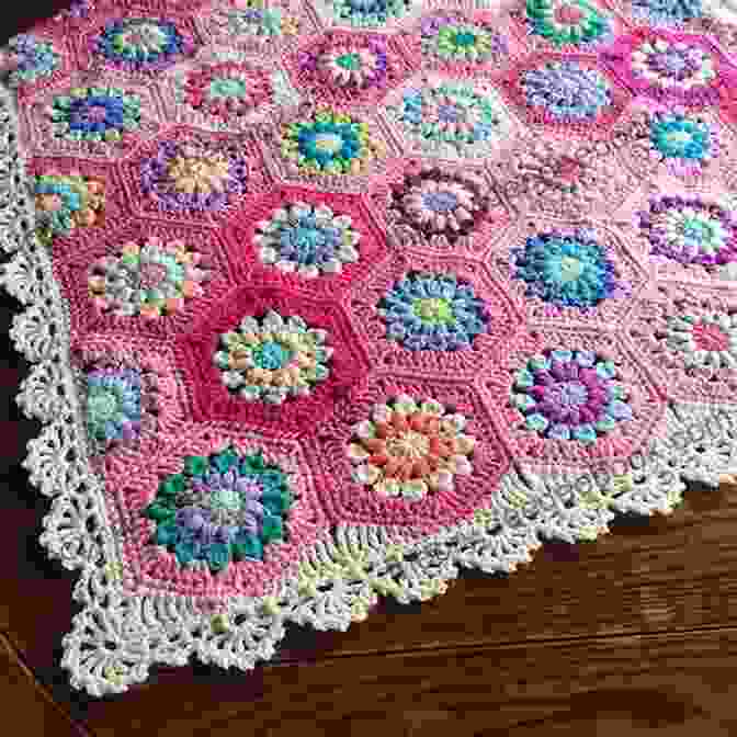 A Stunning Filet Crochet Blanket Featuring An Intricate Floral Pattern DIY GUIDE TO FILET CROCHET: Learn The Amazing Art On How To Crochet Filet In Different Pattern