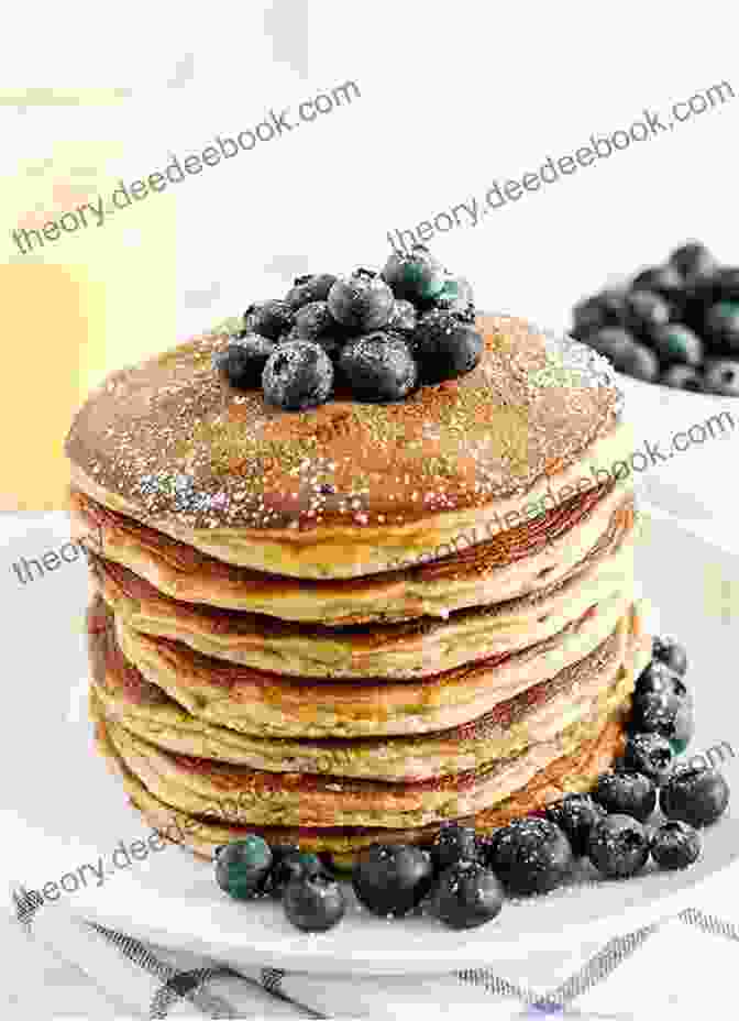 Blueberry Banana Pancakes With Almond Butter Keto Desserts Cookbook: 800 Delicious Recipes To Burn Fat Boost Your Energy And Calm Inflammation