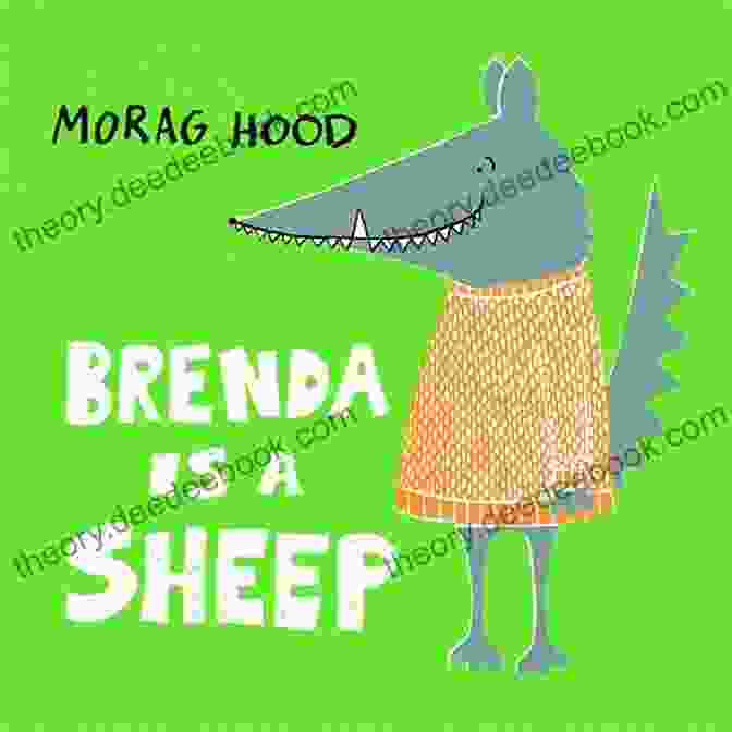 Brenda And Morag Hood, The Young Girl And Sheep, Stand On A Hilltop, Looking Out At A Vast And Breathtaking Landscape. They Are Surrounded By Lush Greenery, Rolling Hills, And A Sky Filled With Vibrant Colors. Brenda Is A Sheep Morag Hood