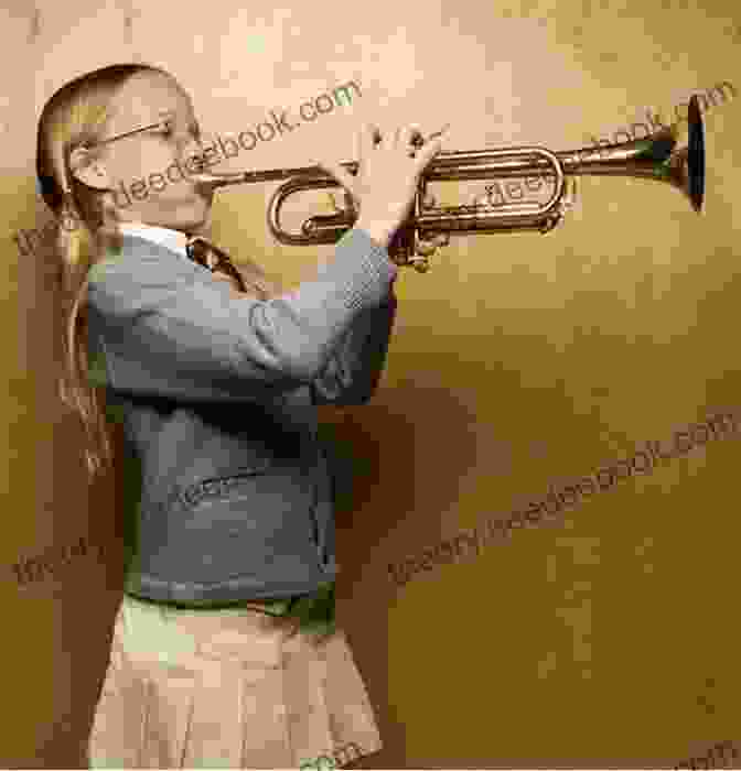 Close Up Of A Trumpet Held By A Child The Real For Beginning Elementary Band Students (Clarinet/Trumpet): Seventy Famous Songs Using Just Six Notes
