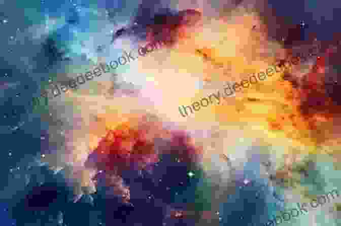 Detailed Illustration Of The Orion Nebula Bursting With Vibrant Colors And Cosmic Energy Journey To The Stars: A Celestial Adult Coloring