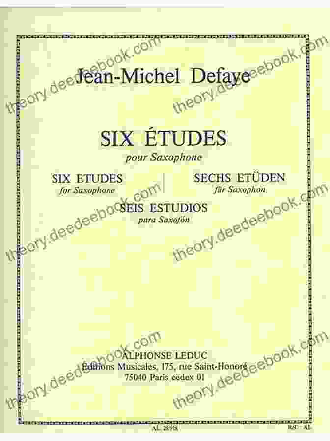 Étude No. 1 By Jean Michel Defaye 11 Orchestral Etudes For Tenor Trombone