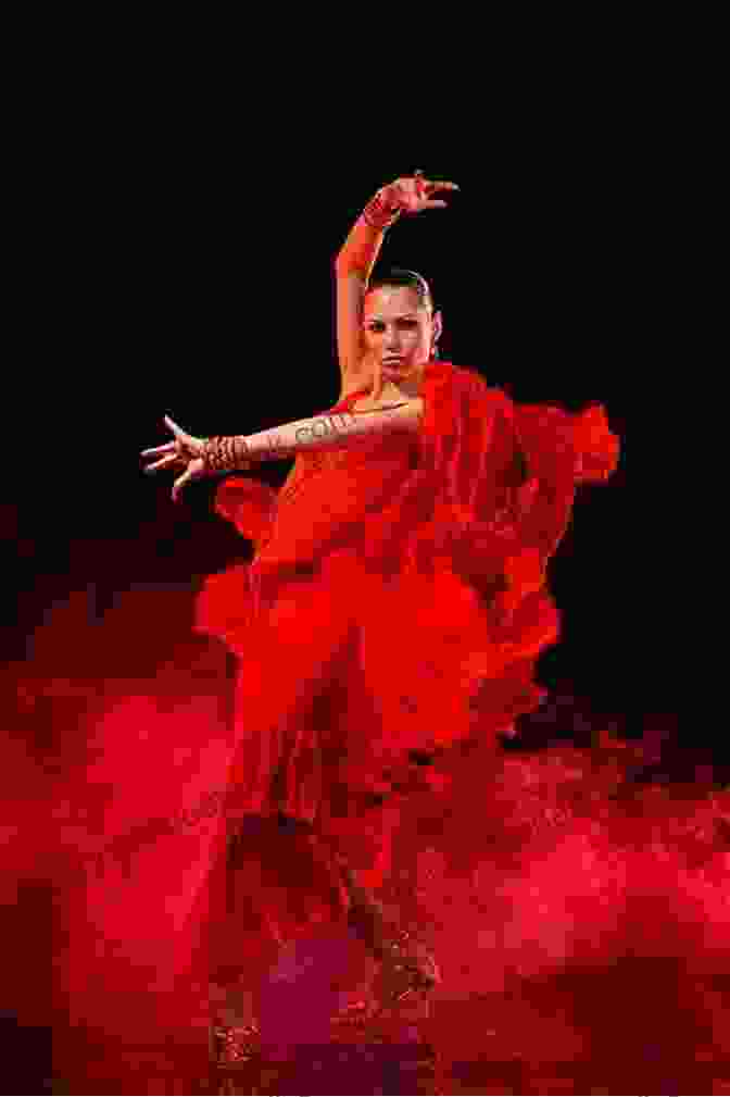 Flamenco Dancer With Flowing Red Dress And Intense Expression Greater Than A Tourist Barcelona Spain: 50 Travel Tips From A Local (Greater Than A Tourist Spain)