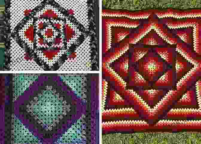 Geometric Crochet Square Pattern Granny Square Flair UK Terms Edition: 50 Fresh Modern Variations Of The Classic Crochet Square