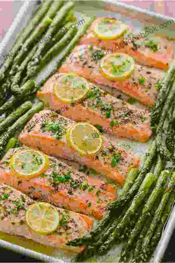 Grilled Salmon With Roasted Asparagus Keto Desserts Cookbook: 800 Delicious Recipes To Burn Fat Boost Your Energy And Calm Inflammation