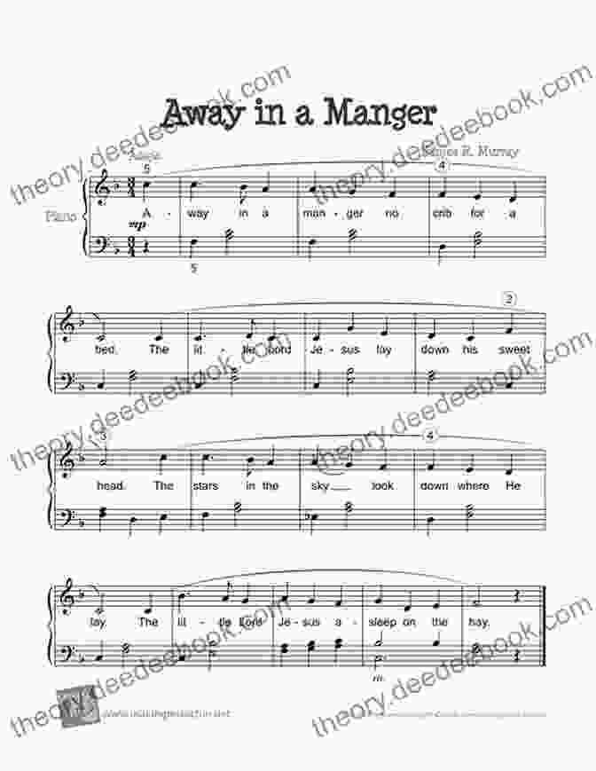 Melodica Sheet Music For 'Away In A Manger' Christmas Carols For Melodica: Easy Songs