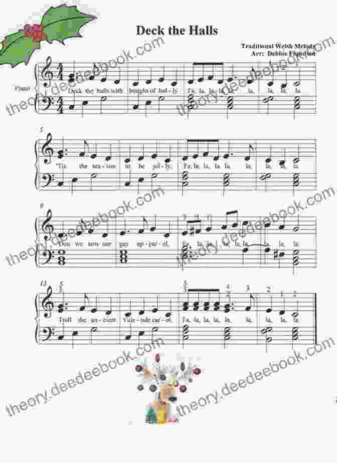 Melodica Sheet Music For 'Deck The Halls' Christmas Carols For Melodica: Easy Songs
