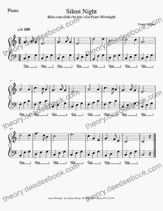Melodica Sheet Music For 'Silent Night' Christmas Carols For Melodica: Easy Songs
