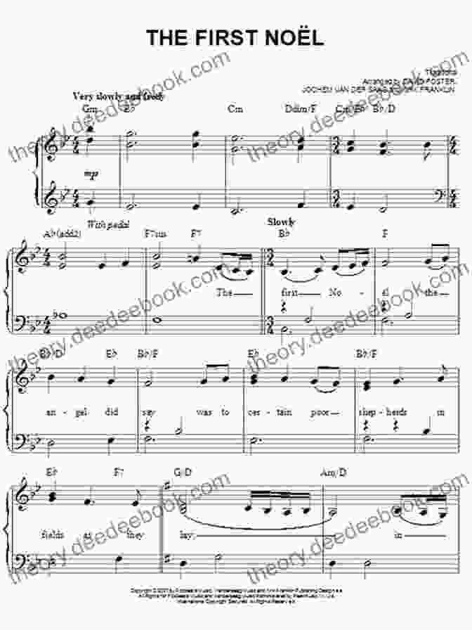 Melodica Sheet Music For 'The First Noel' Christmas Carols For Melodica: Easy Songs