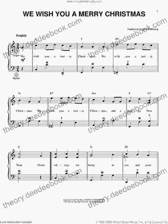 Melodica Sheet Music For 'We Wish You A Merry Christmas' Christmas Carols For Melodica: Easy Songs