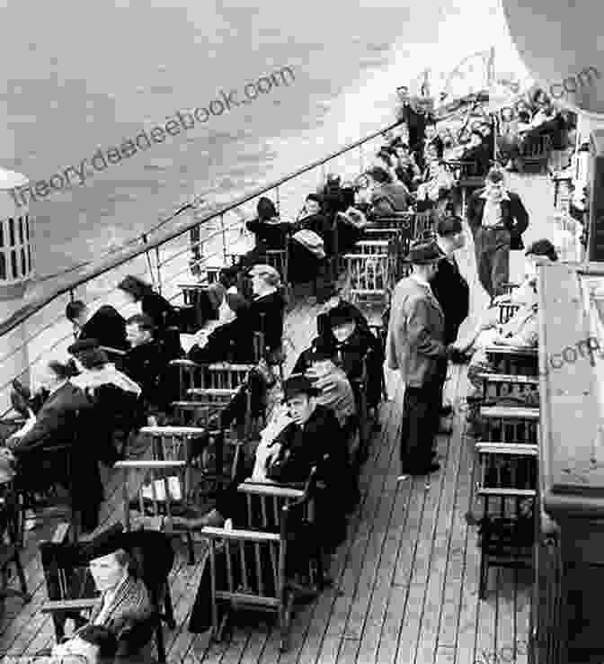 Passengers Enjoying The Deck Of An Ocean Liner Steamship Travel In The Interwar Years: Tourist Third Cabin