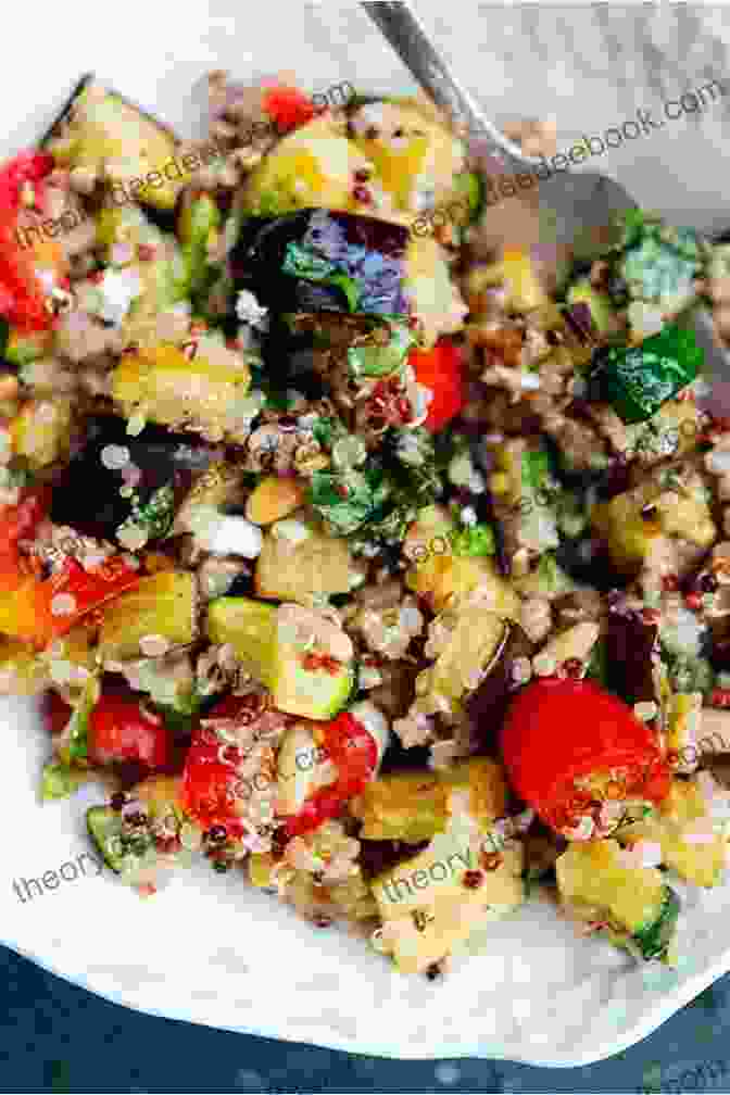 Quinoa Salad With Roasted Vegetables Keto Desserts Cookbook: 800 Delicious Recipes To Burn Fat Boost Your Energy And Calm Inflammation