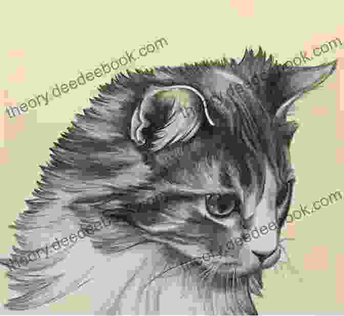 Realistic Illustration Of A Cat Modern Folk Art Cross Stitch: 50+ Designs 11 Projects 15 Bonus Gift Ideas