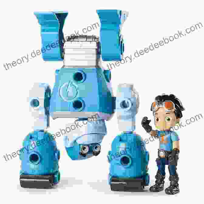 Rusty Rivets And Botarilla Working Together, Demonstrating The Power Of Teamwork Botarilla To The Rescue (Rusty Rivets)