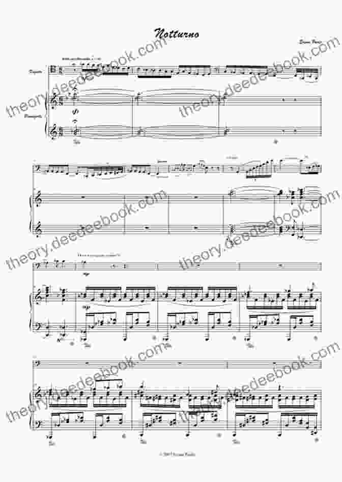 Sheet Music For Notturno From Bassoon Quartet In D Major, Op. 41 By Friedrich August Kummer 10 Romantic Pieces Bassoon Quartet (BN 2): Easy