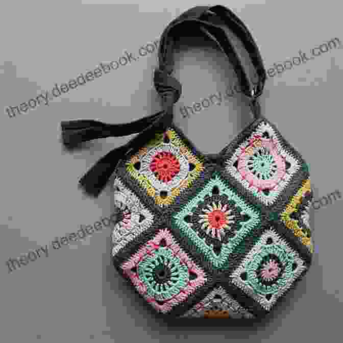 Stylish Granny Square Bag With A Bohemian Inspired Pattern Granny Squares Crochet Simple Newbie S Guide: Stunning Ideas And Pattern To Crochet Granny Squares