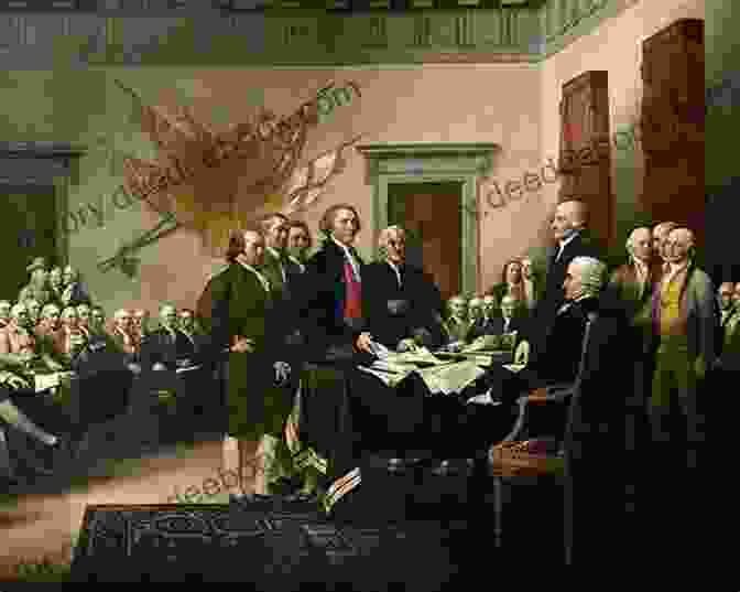 The Founding Fathers Signing The Declaration Of Independence American Patriots: Answering The Call To Freedom