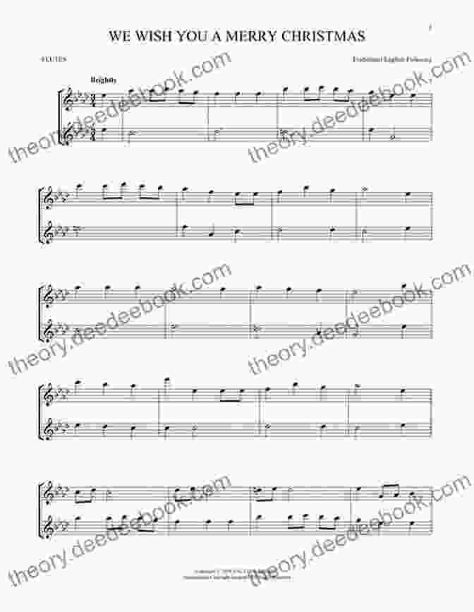 We Wish You A Merry Christmas Flute Sheet Music Christmas Carols For Flute: Easy Songs