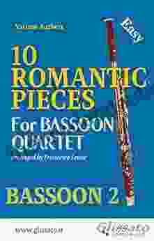 10 Romantic Pieces Bassoon Quartet (BN 2): Easy