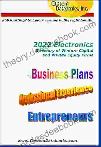 2024 Electronics Directory Of Venture Capital And Private Equity Firms: Job Hunting? Get Your Resume In The Right Hands